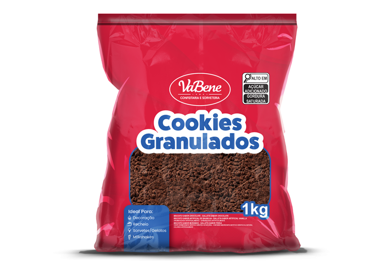 Cookies Granulados VaBene Chocolate 1kg