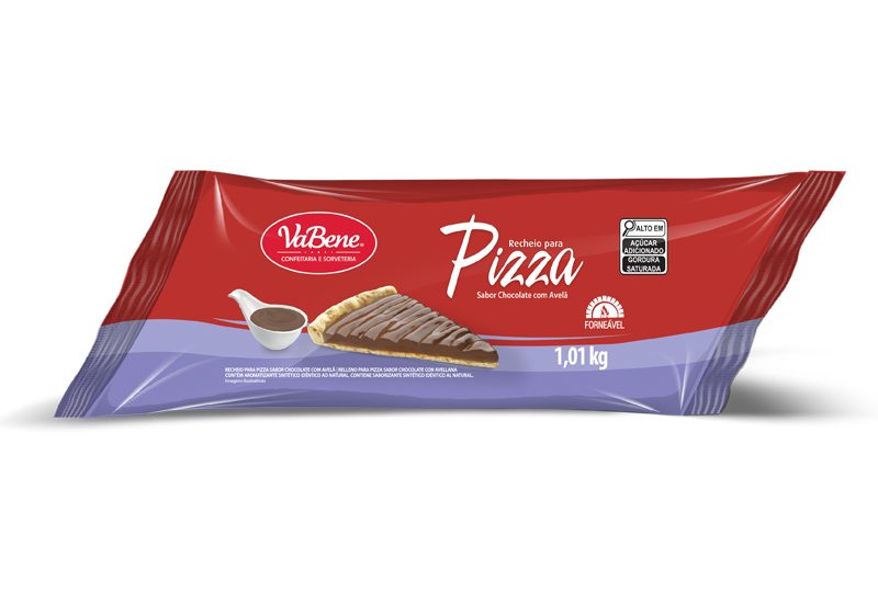Recheio para Pizza sabor Chocolate com Avelã VaBene