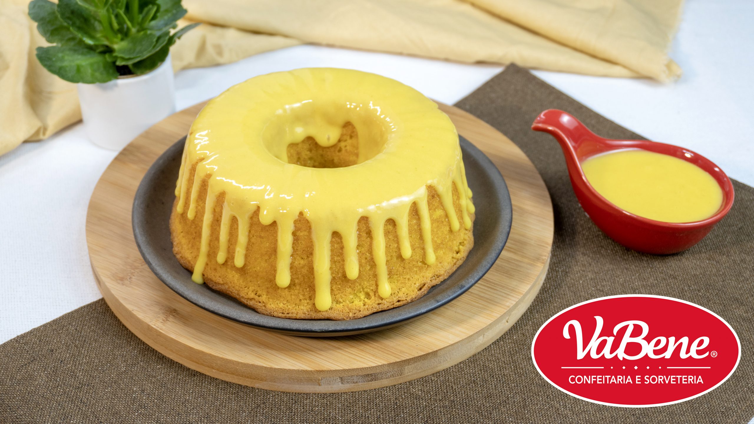 Receita Bolo de Milho Cremoso Receituário Saborizante em Pó VaBene