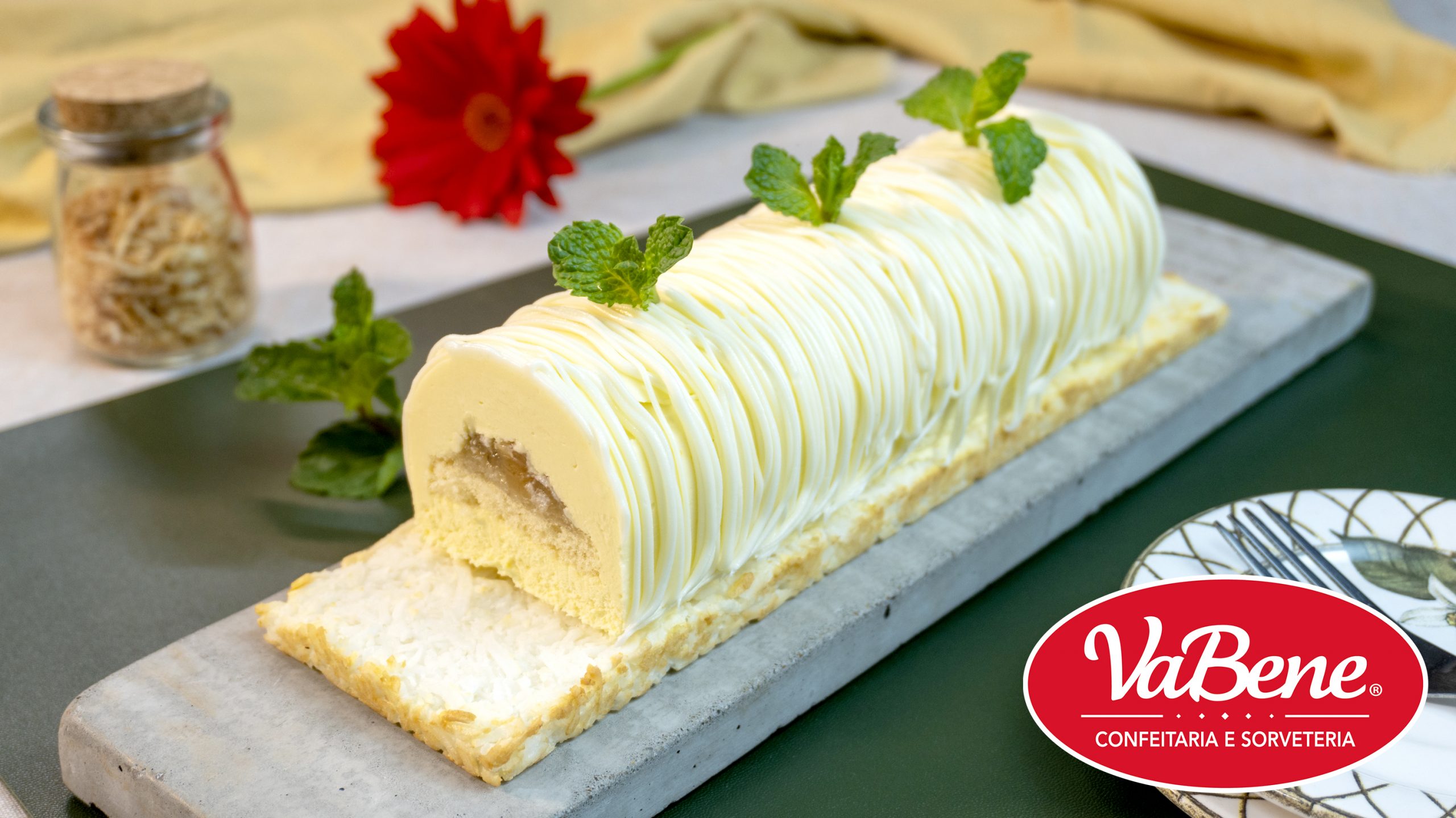 Receita Entremet Tropical Receituário Saborizantes em Pó VaBene