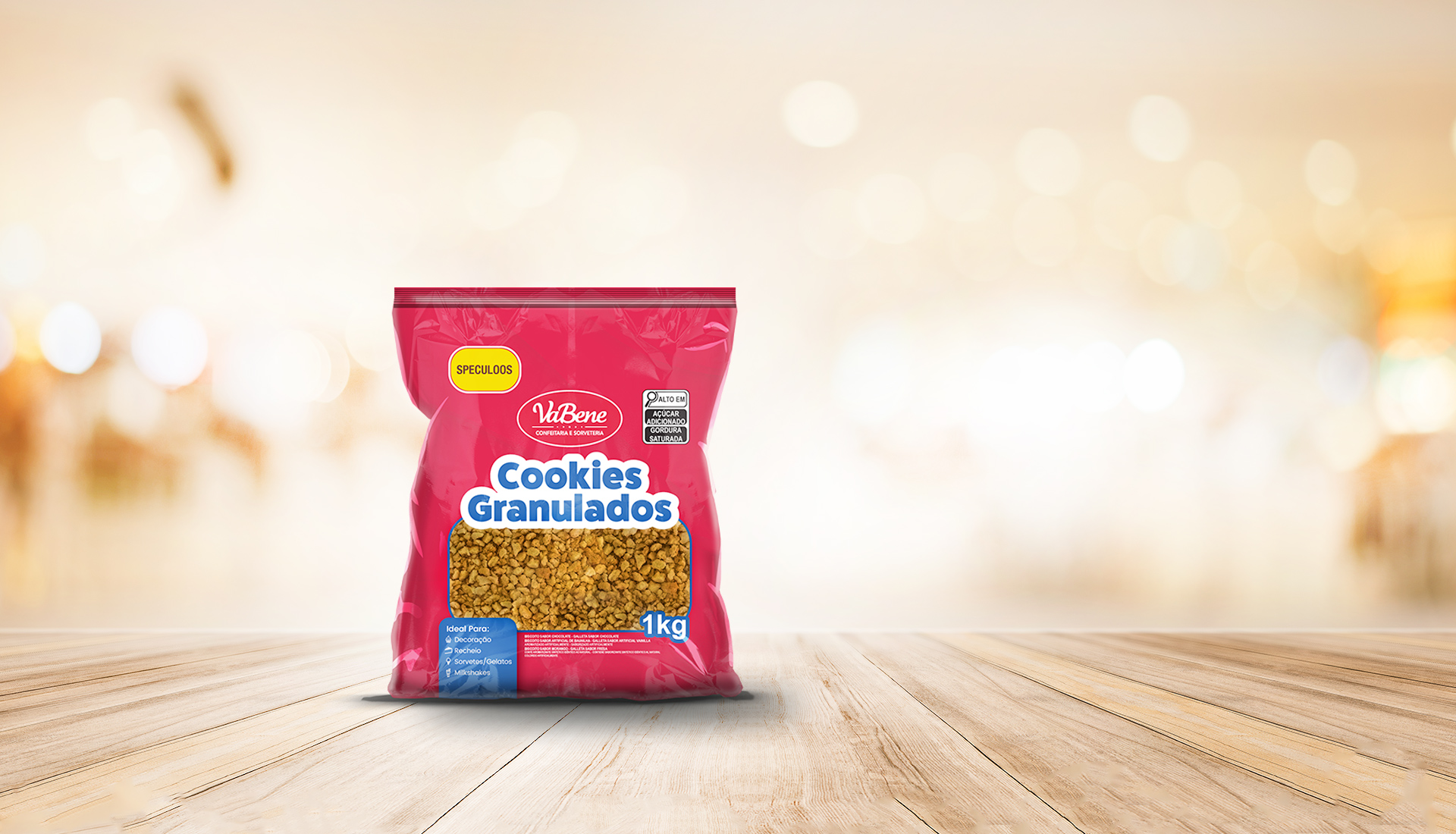 Cookies granulados sabor Speculoos