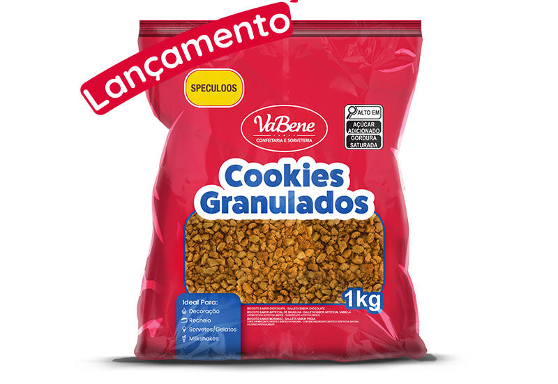 Cookies granulados sabor Speculoos